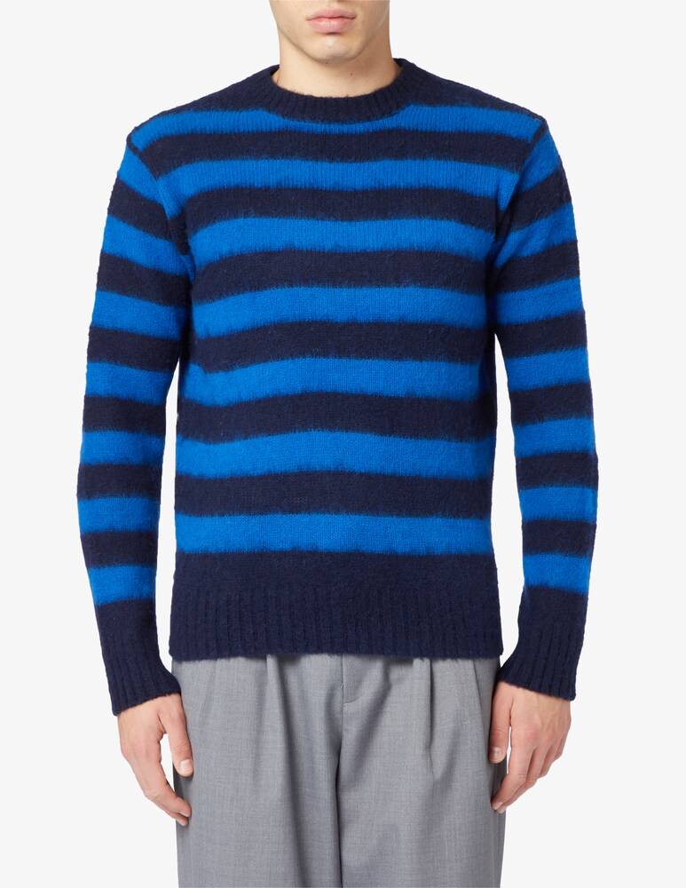 Aspesi Maglia girocollo shetland rigato