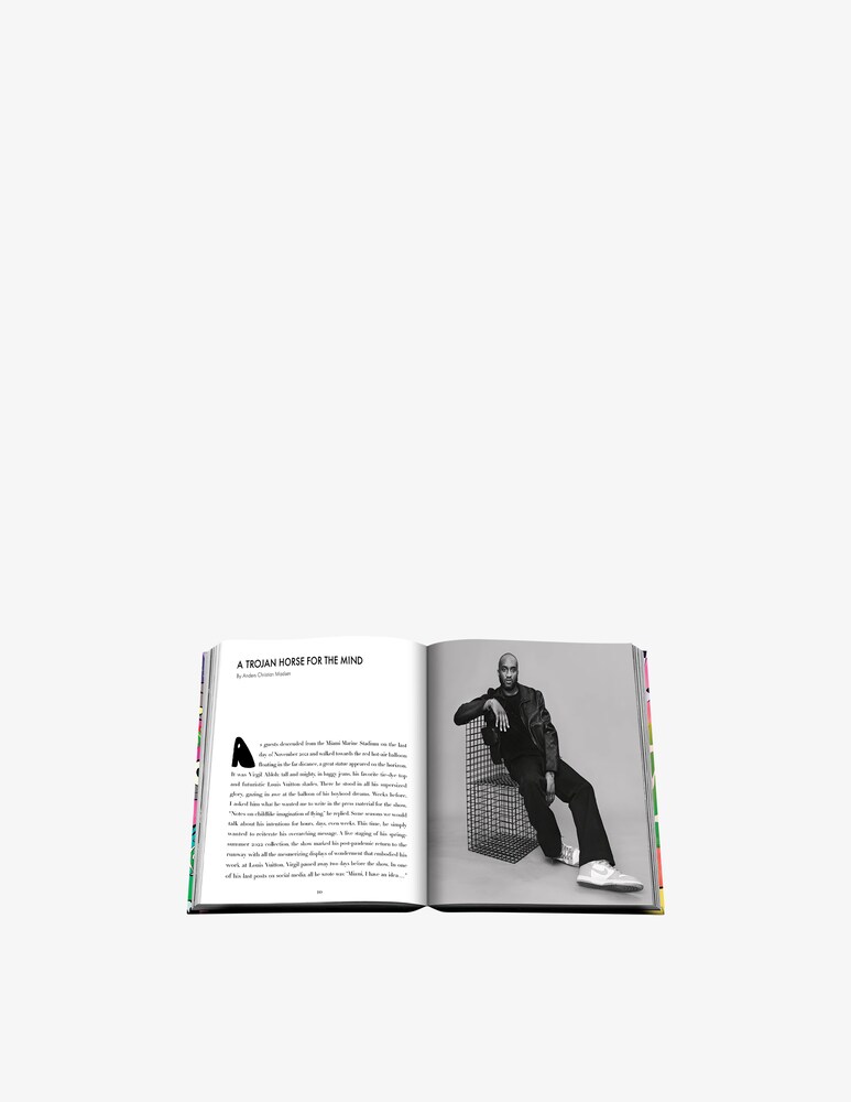 Assouline Louis Vuitton Virgil Abloh (Cartoon Cover) Libro
