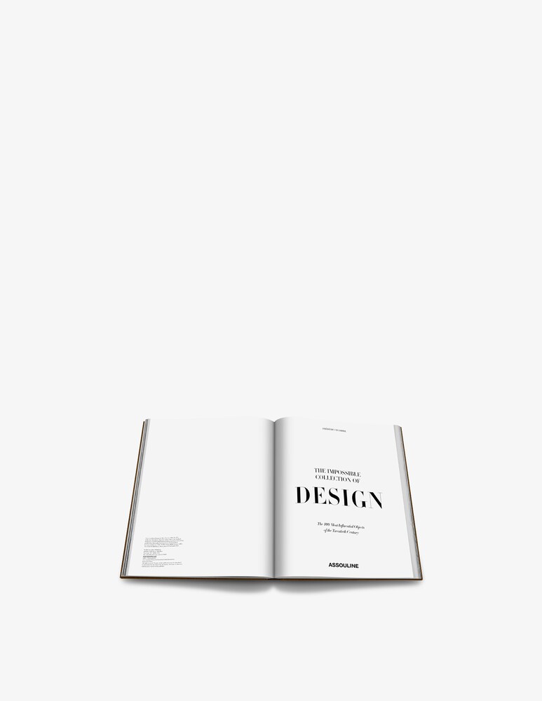 Assouline The Impossible Collection Of Design Libro