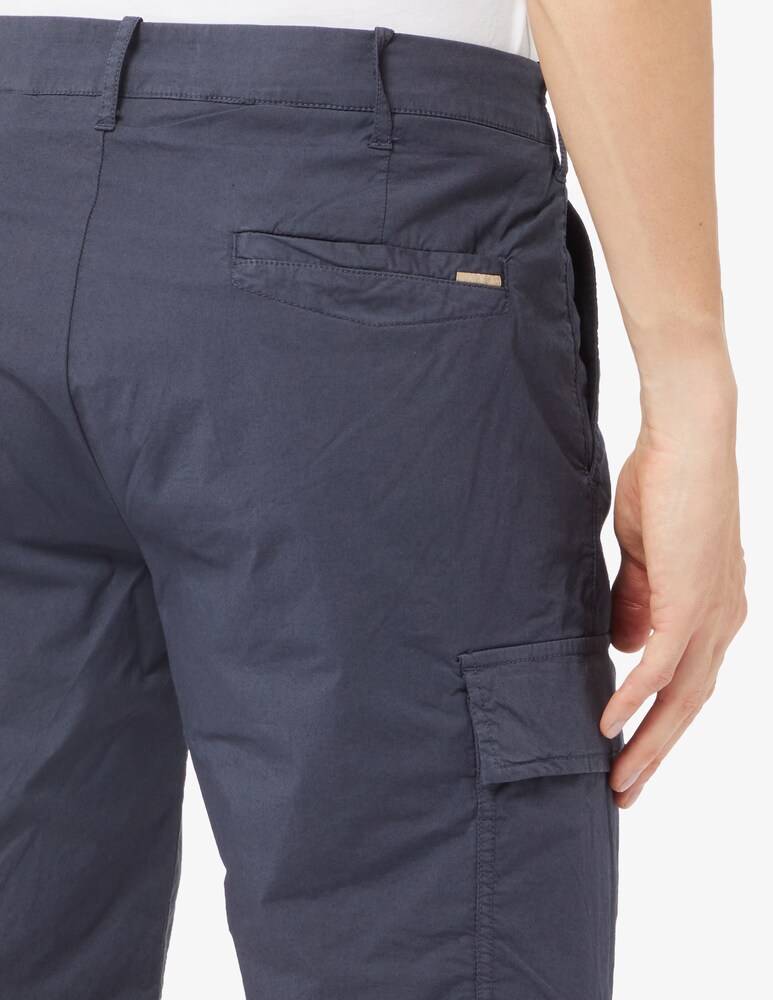 At.p.co Pantaloncini Cargo Bill Popeline Stretch