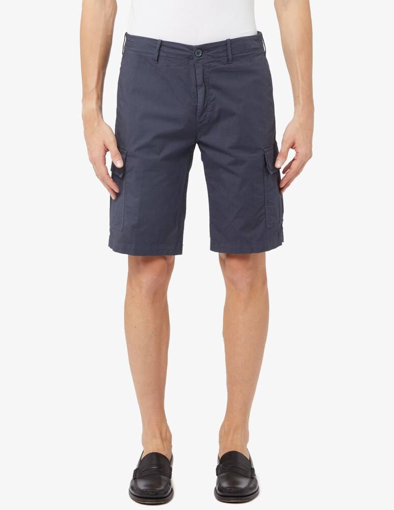 At.p.co Pantaloncini cargo bill popeline stretch