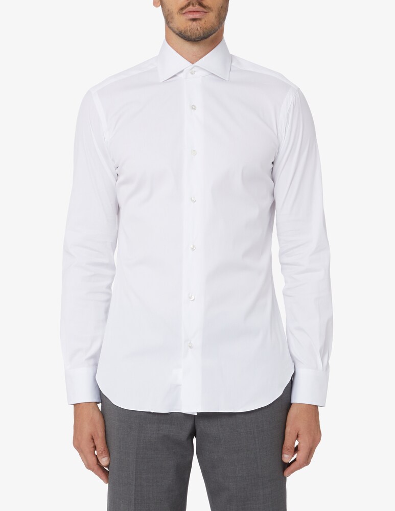 Barba Napoli Camicia popeline strech