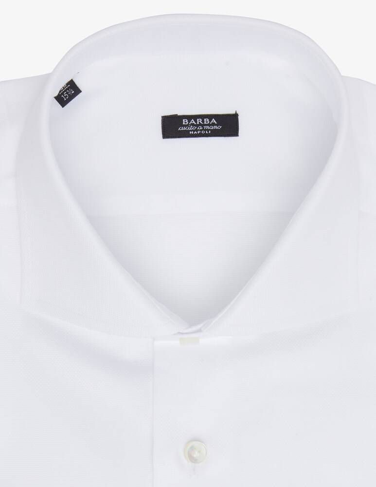 Barba Napoli Camicia Slim Fit Microarmatura