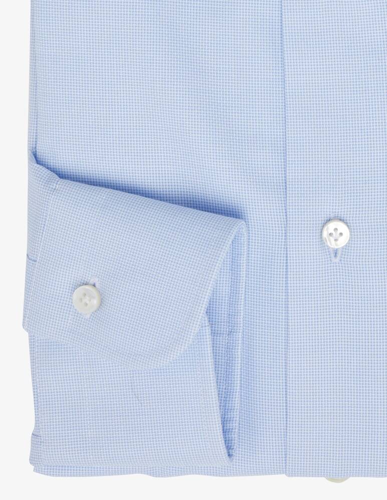 Barba Napoli Camicia Slim Fit Microarmatura