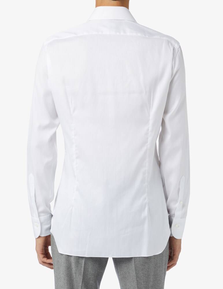 Barba Napoli Camicia Slim Panamino
