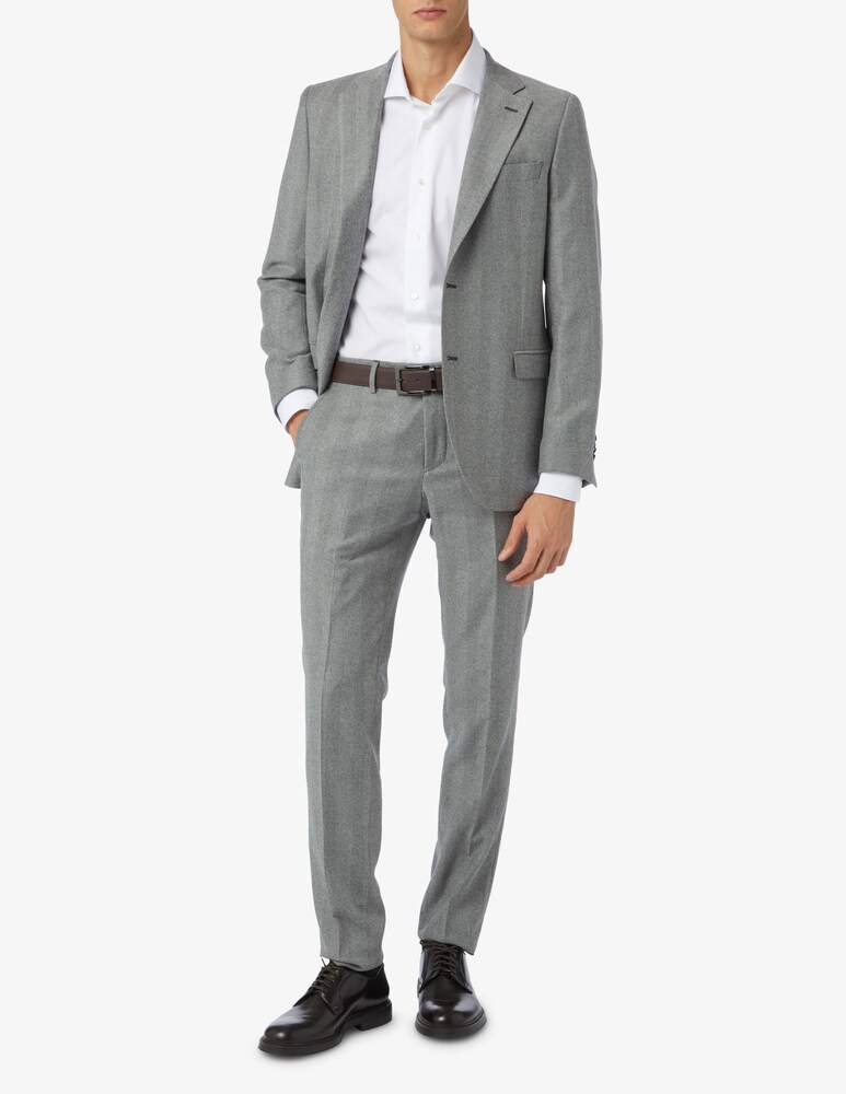 Barba Napoli Camicia Slim Popeline