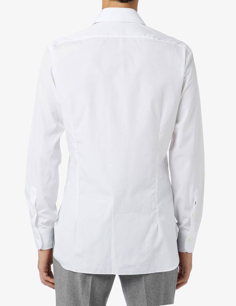 Barba Napoli Camicia Slim Popeline