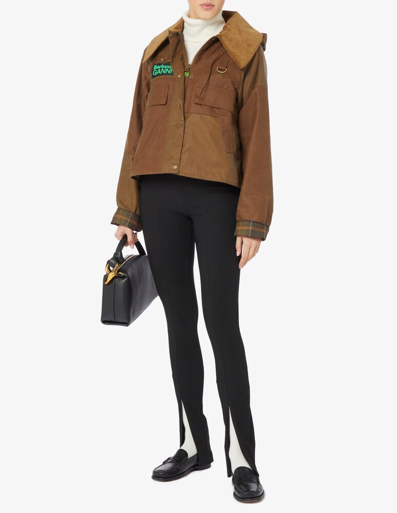 Barbour Block Spey X Ganni