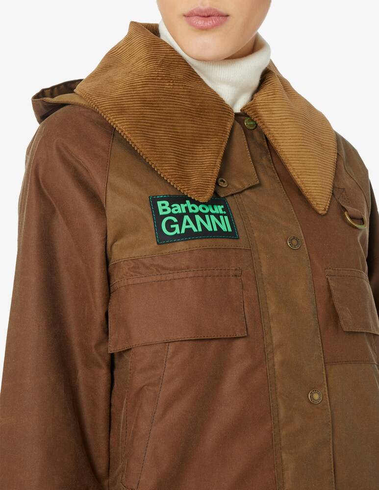 Barbour Block Spey X Ganni