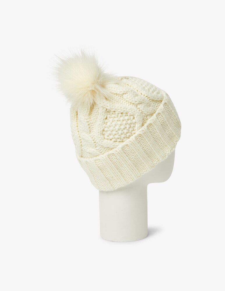 Barbour Box Regalo Con Set Cappello Sciarpa - Bianco