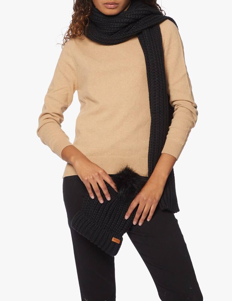 Barbour Cappello E Sciarpa Saltburn - Nero