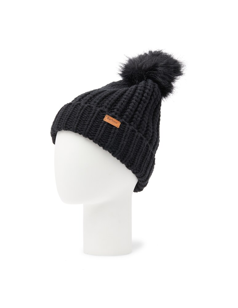 Barbour Cappello E Sciarpa Saltburn - Nero