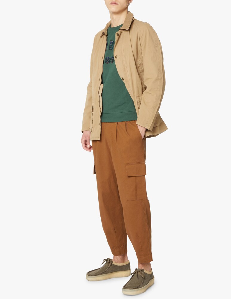 Barbour Giacca Ashby In Cotone - Beige