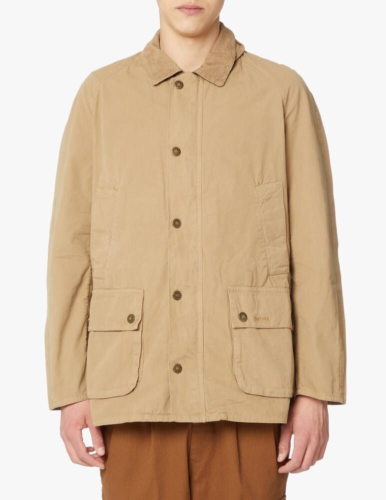 Barbour Giacca ashby in cotone - beige