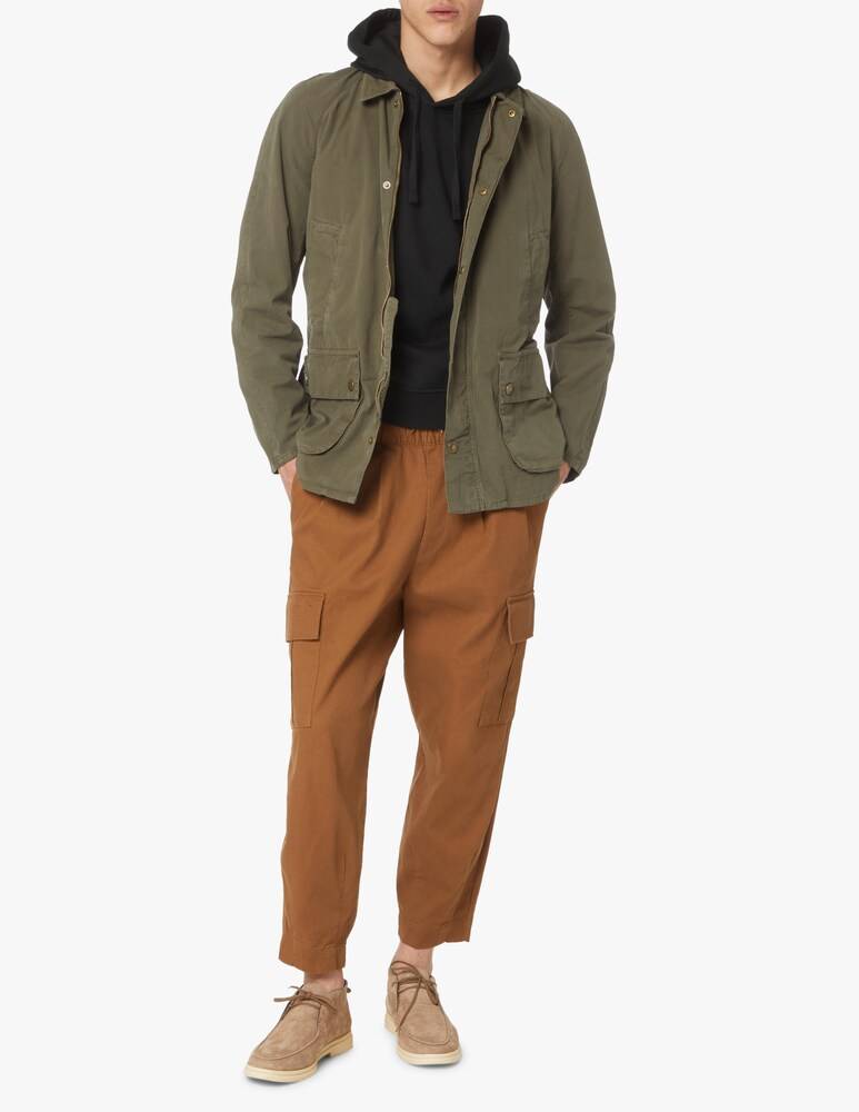 Barbour Giacca Ashby In Cotone - Oliva