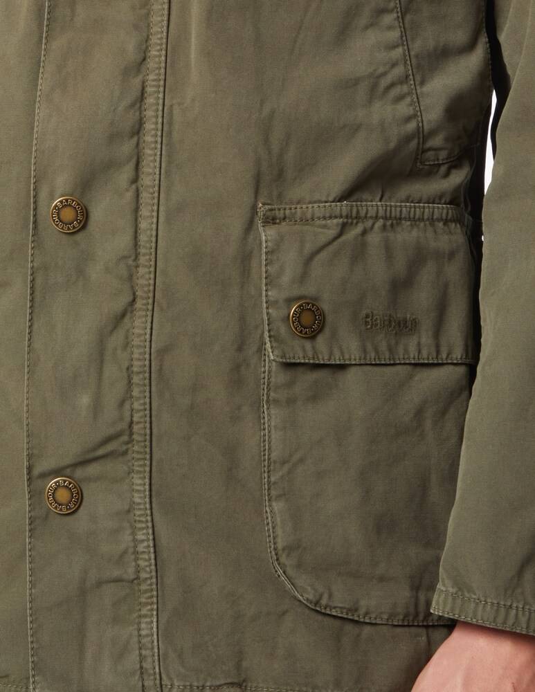 Barbour Giacca Ashby In Cotone - Oliva