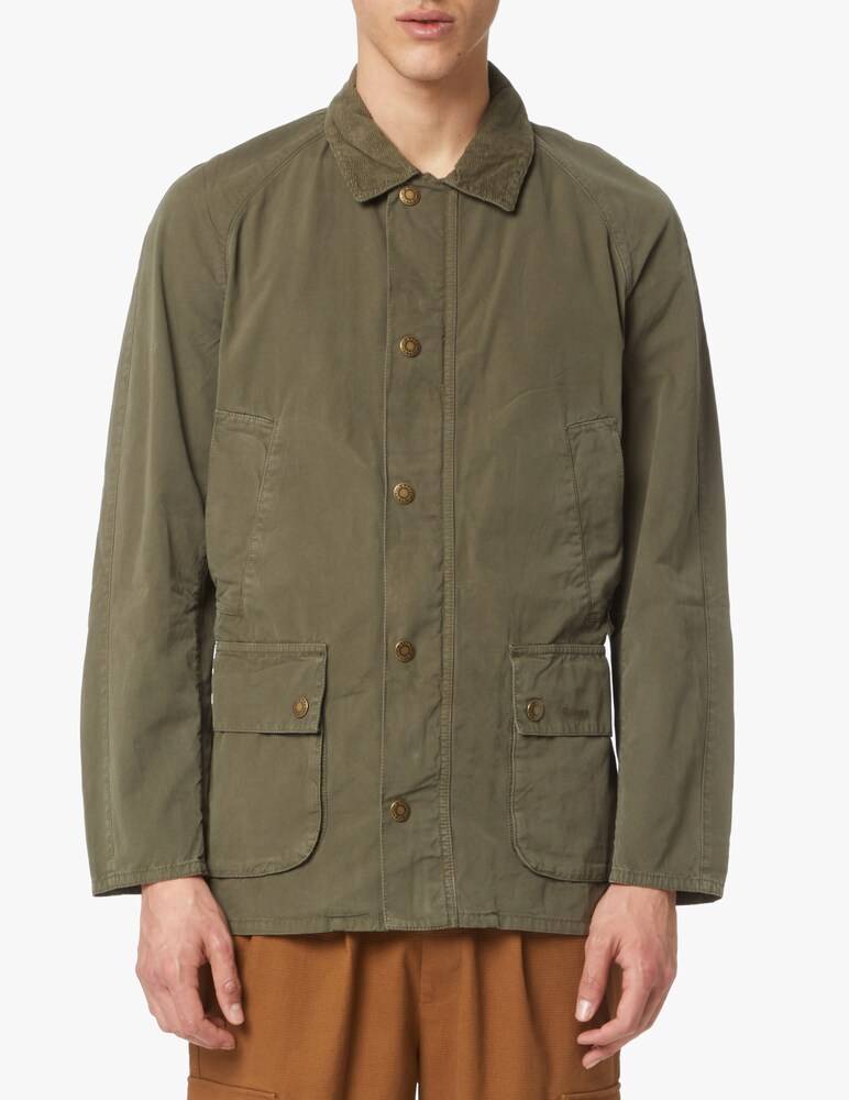 Barbour Giacca ashby in cotone - oliva