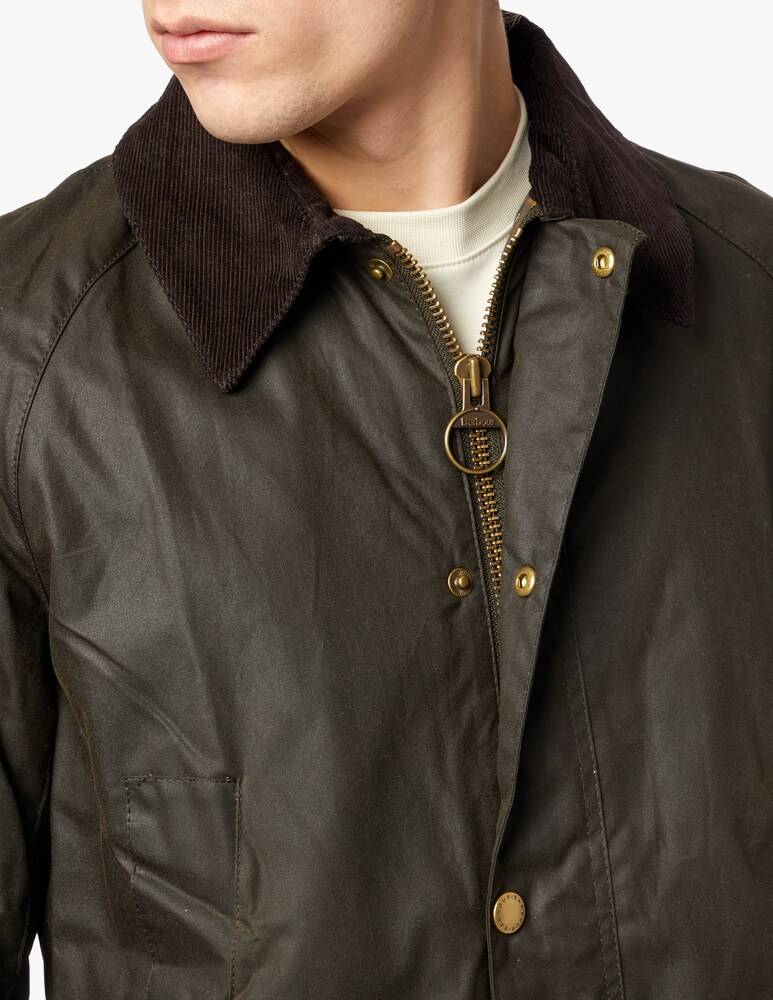 Barbour Giacca Cerata Ashby In Cotone