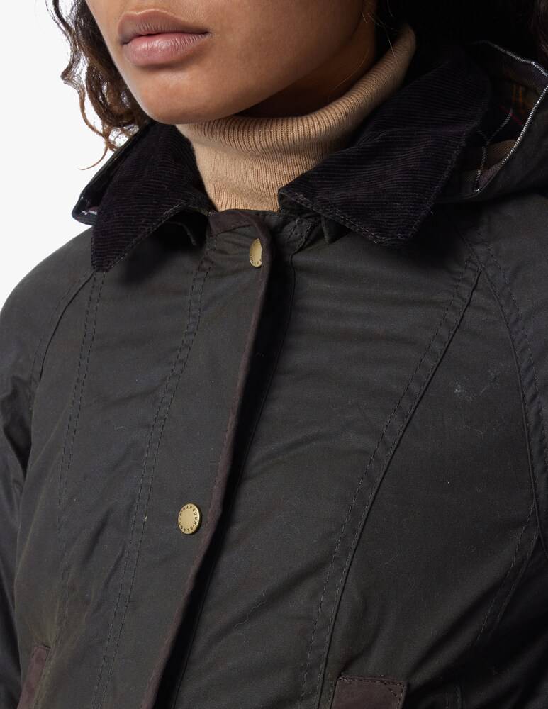 Barbour Giacca Cerata Bower - Verde