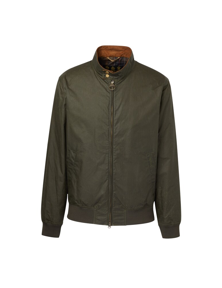 Barbour Giacca Royston Cerata - Oliva
