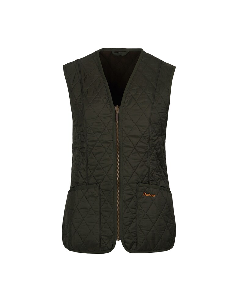 Barbour Gilet Lady Betty In Lana - Verde