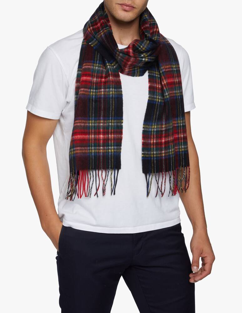Barbour Sciarpa lana a quadri