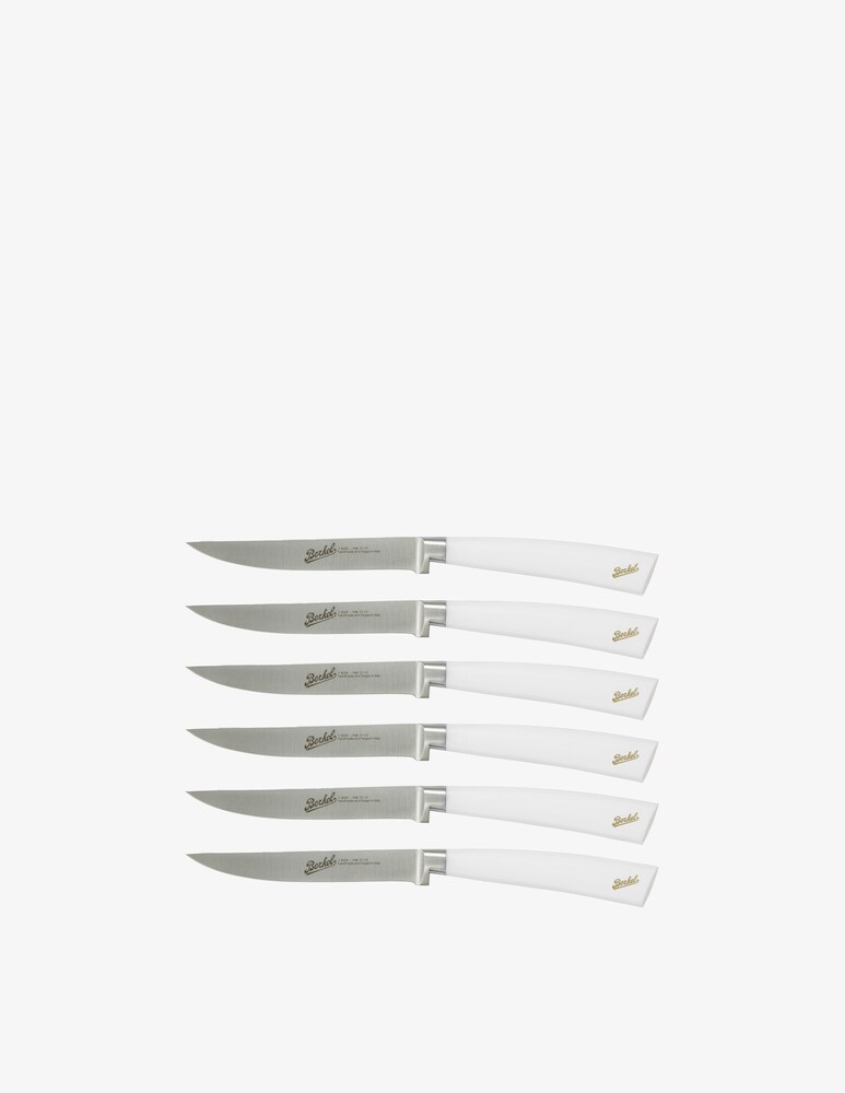 Berkel Elegance Bianco Bistecca Set 6 pezzi - Bianco