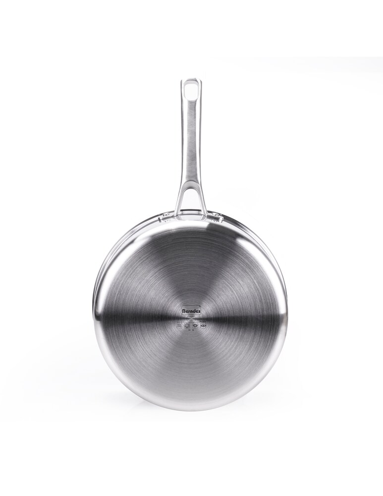 Berndes Tricion Resist Set Tegame Fondo Con Coperchio - Argento