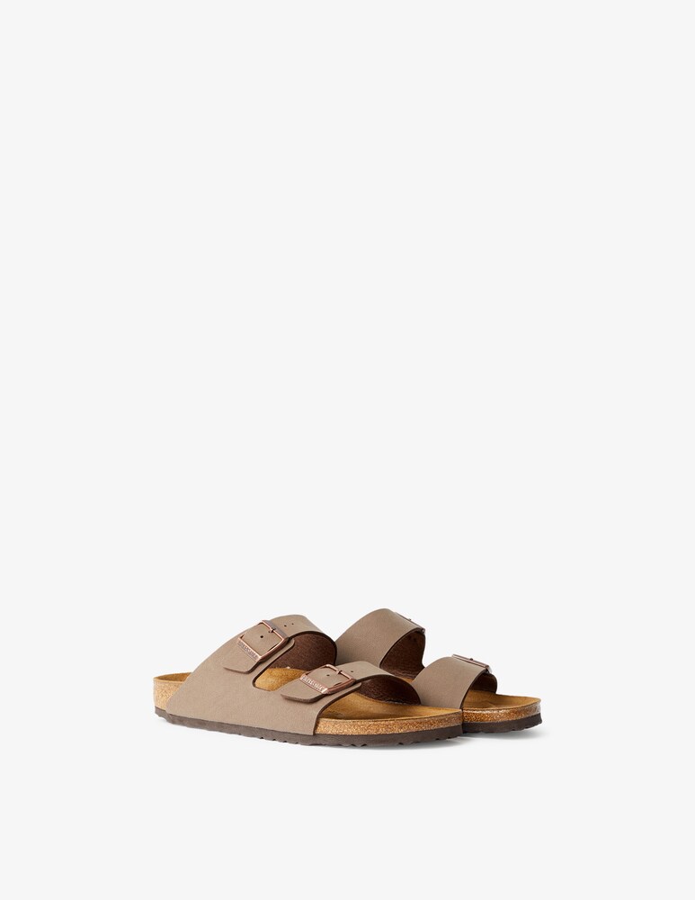 Birkenstock Sandali Piatti Arizona In Pelle