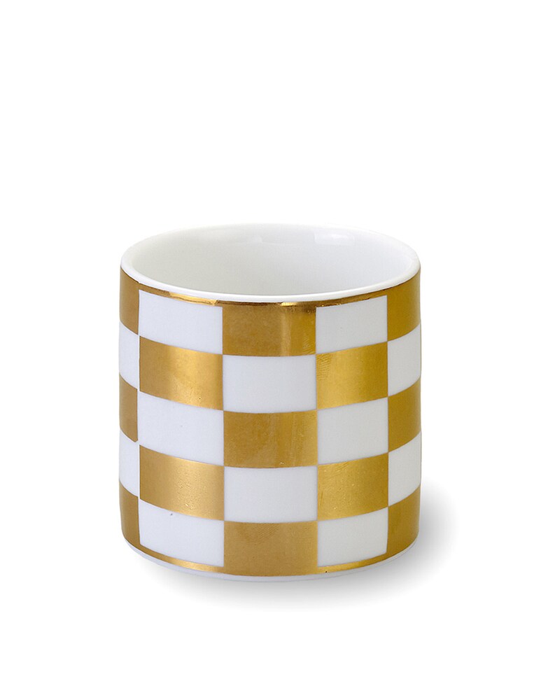 Bitossi Bicchiere Sibilla D. 8 H 8 cm - Oro