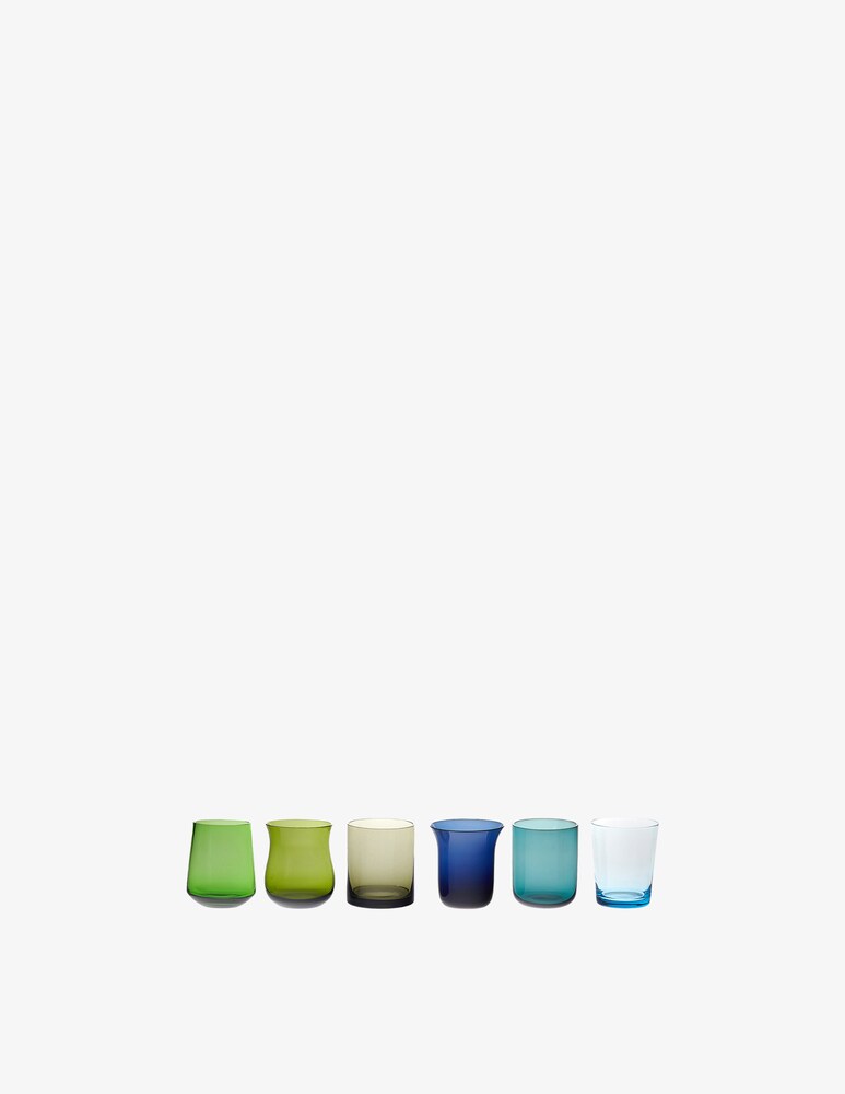 Bitossi Bicchieri Liquore Set 6 Pz - Multicolor