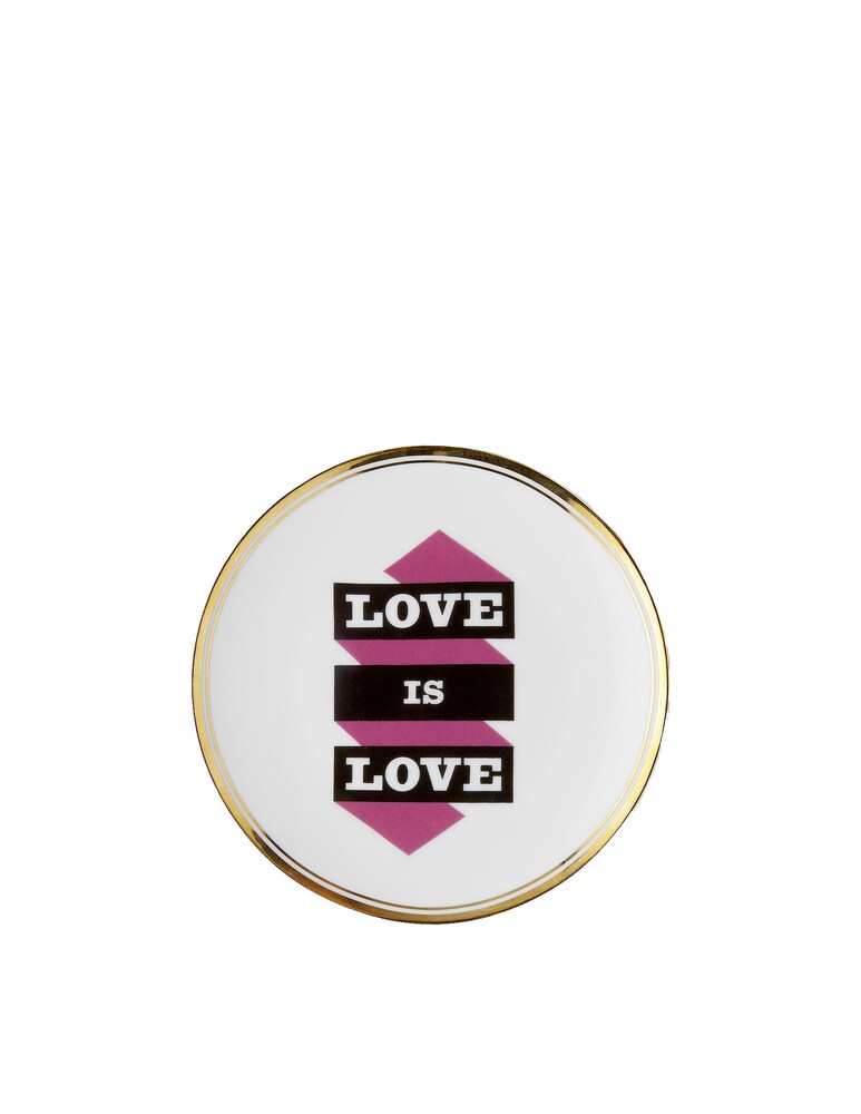 Bitossi La Tavola Scomposta - Piatto Love is Love