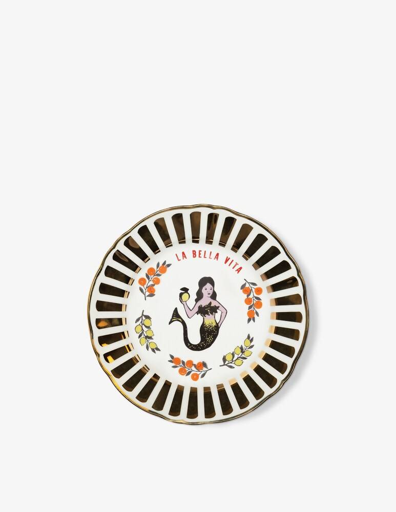 Bitossi Mermaid fruit plate