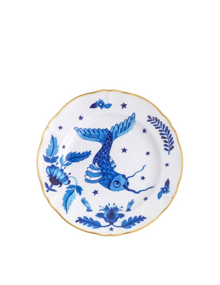 Bitossi Piatto da frutta La Tavola Scomposta - Blu