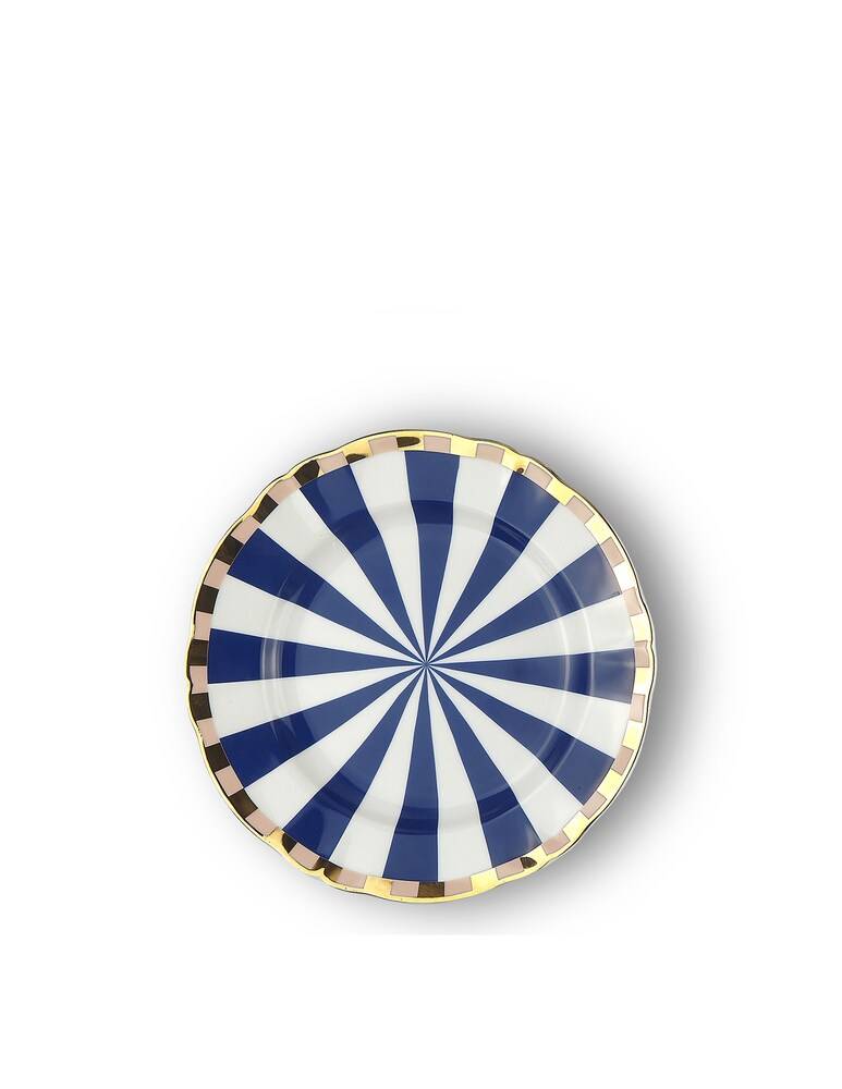 Bitossi Piatto Dessert Fortuna D. 20.5 cm - Blu