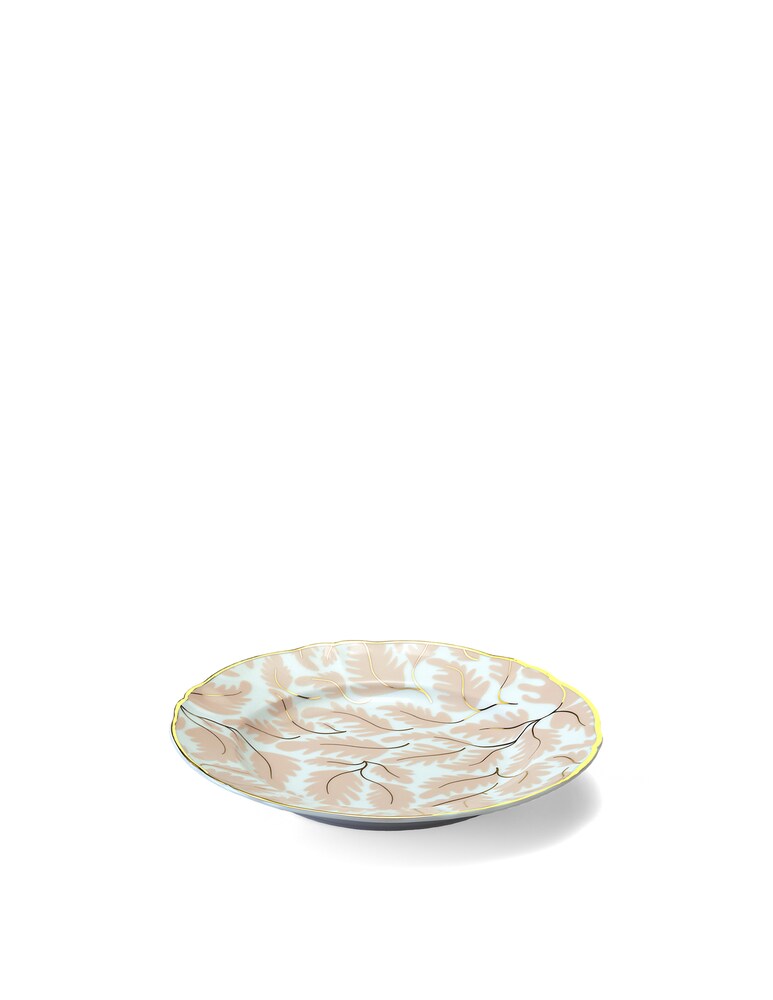 Bitossi Piatto Dessert Selva D. 20.5 cm - Rosa