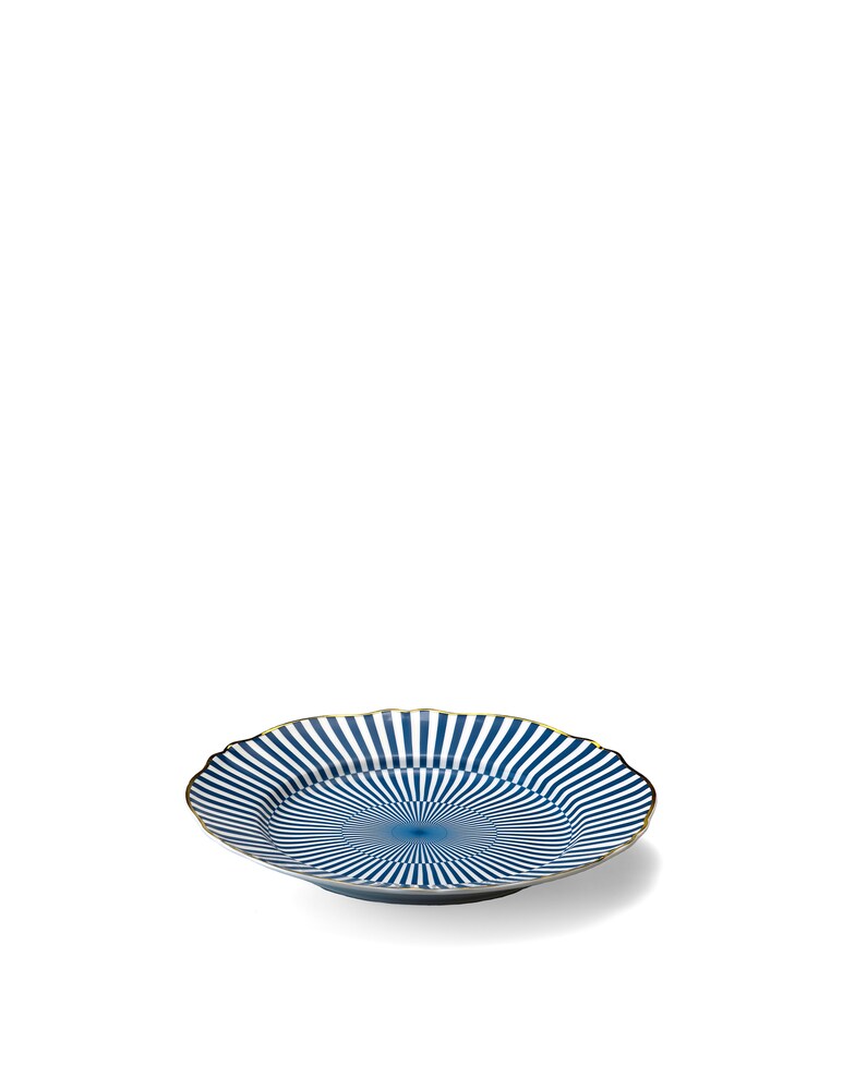 Bitossi Piatto Piano Arcano D. 26.5 Cm - Blu