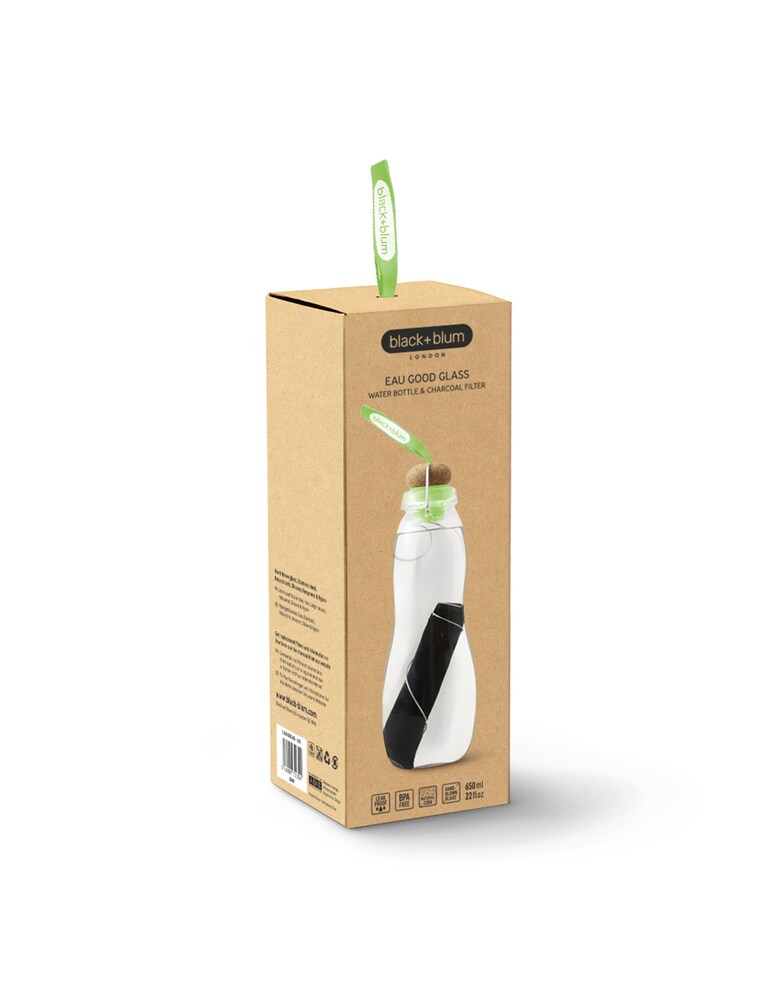 Black&Blum Bottiglia Eau Good Con Carbone 600ml