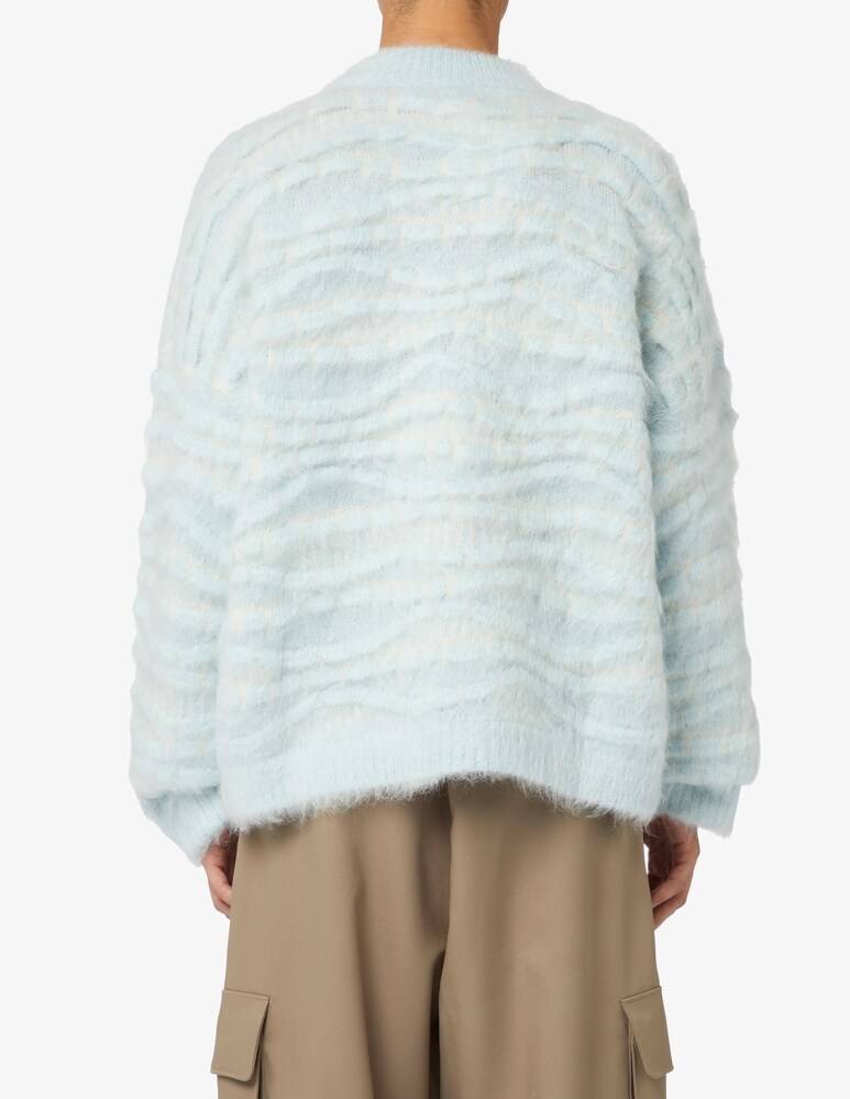 Bonsai Felpa Girocollo Knit 3d Mohair