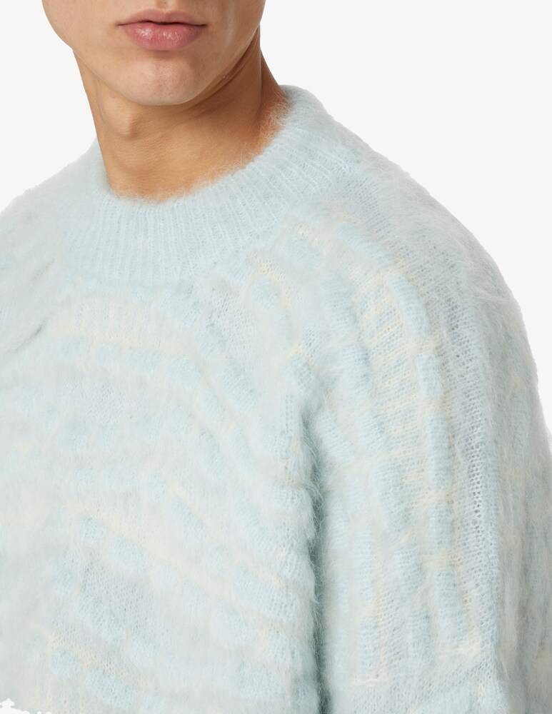 Bonsai Felpa Girocollo Knit 3d Mohair