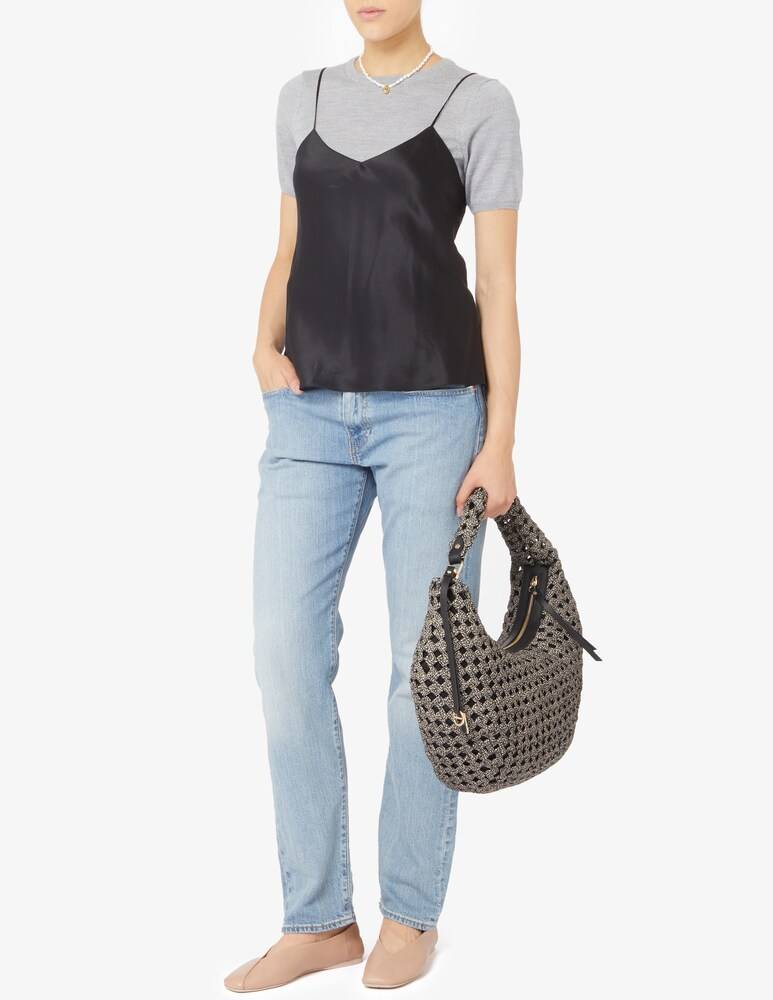 Borbonese Borsa A Spalla La Nido Medium