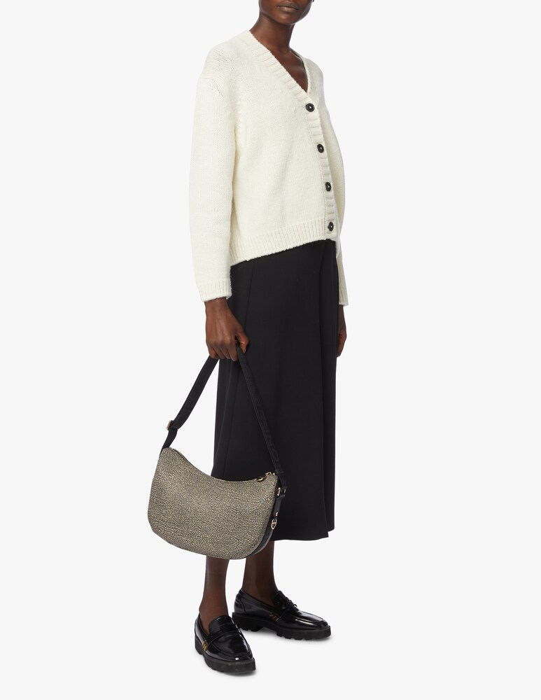 Borbonese Borsa A Spalla Luna S