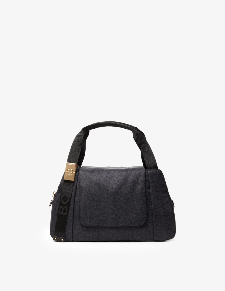 Borbonese Borsa cortina bauletto M