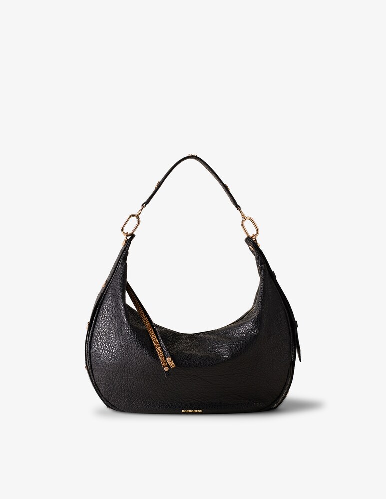Borbonese Borsa hobo Oyster