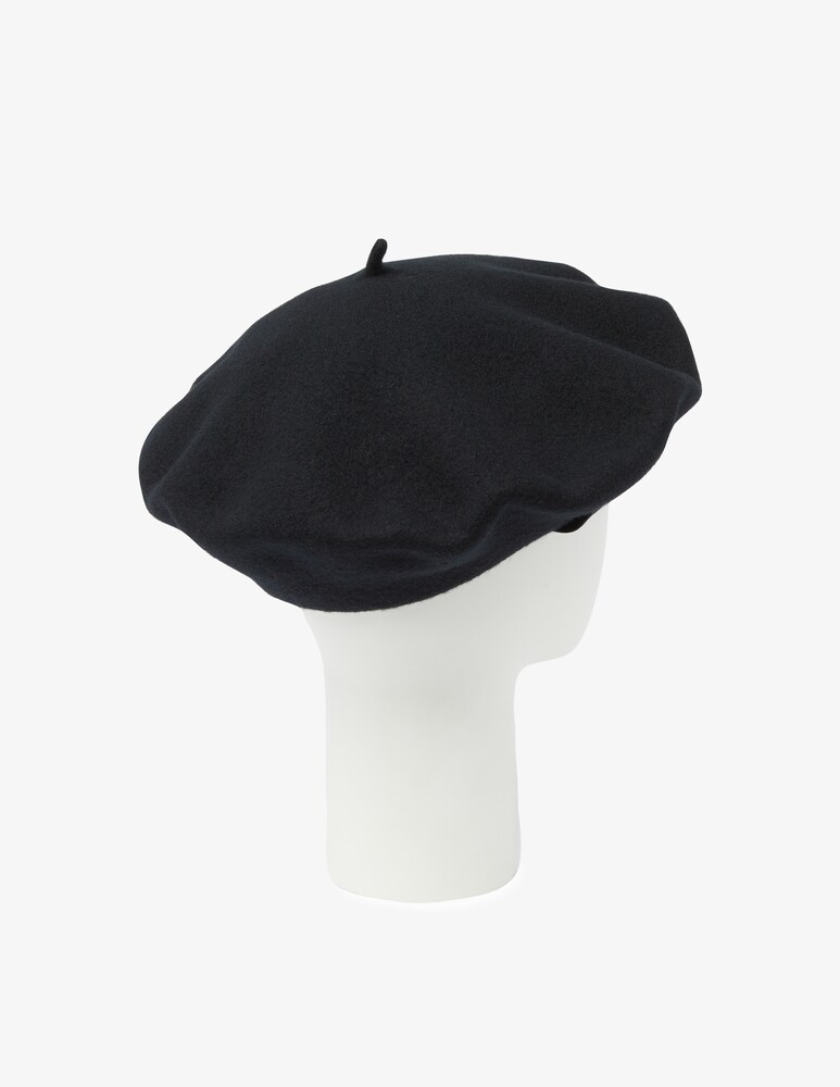 Borsalino Cappello Basco Di Lana - Nero