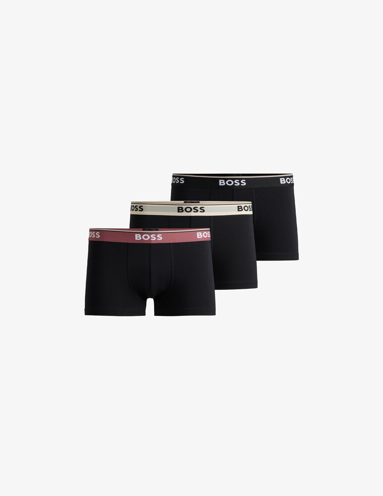 BOSS 3 pack boxer trunk power