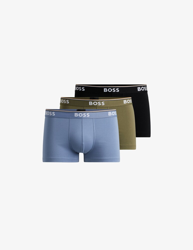 BOSS 3 pack boxer trunk power