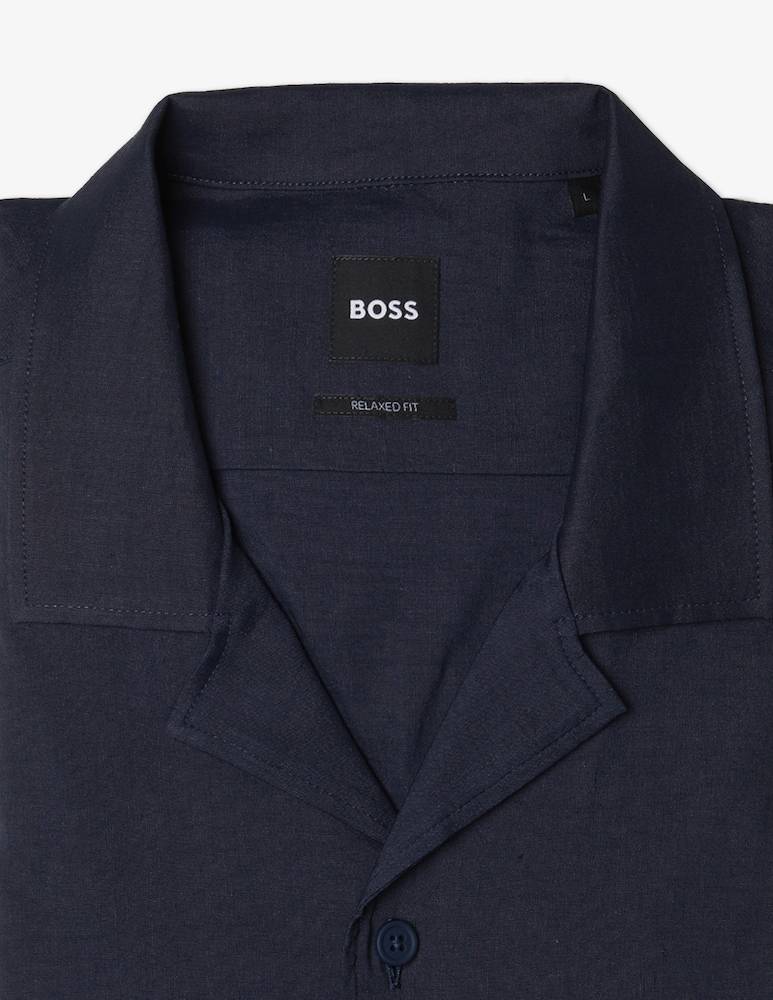 BOSS Camicia Bowling In Lino