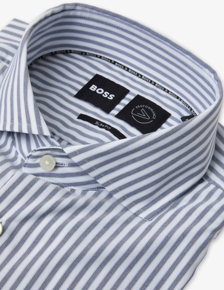 BOSS Camicia Hank Slim Fit Rigata