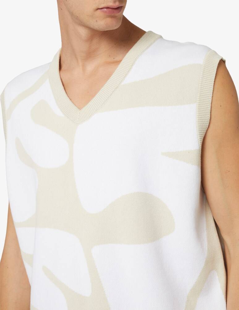 BOSS Gilet Torneo Jacquard Flower